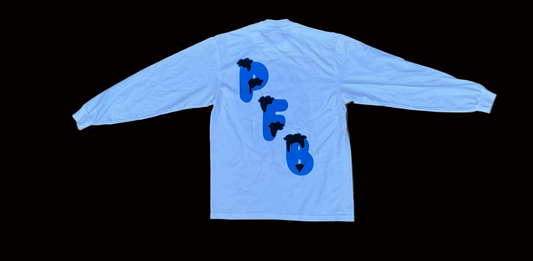 Blue Surfer Long Sleeve Shirt