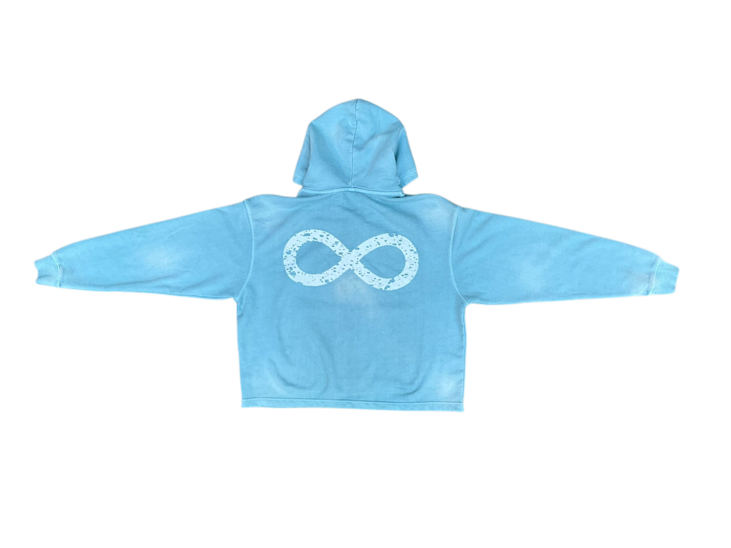 BLUE AND WHITE PFB SUN-DRIED ZIP UP JACKET